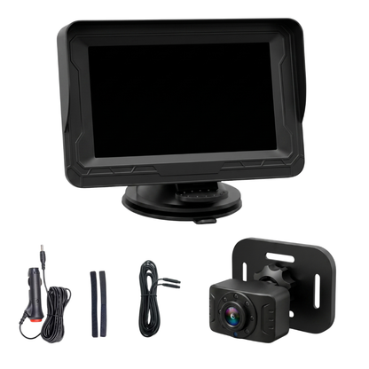 1080P Baby Car Camera System With 4.5 Inch LCD Dashboard Monitor