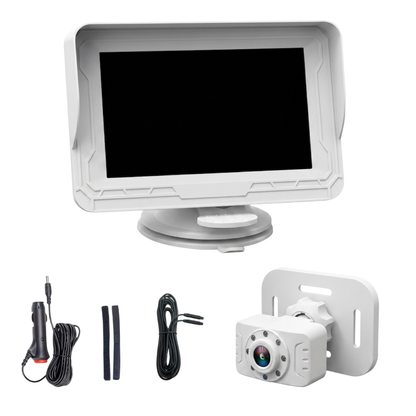 1080P Baby Car Camera System With 4.5 Inch LCD Dashboard Monitor