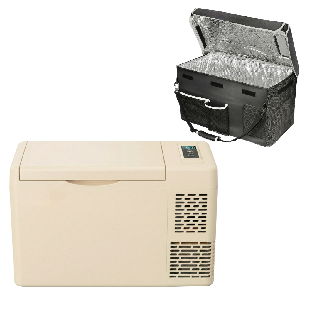 12/24V DC Car Refrigerator 23/30QT Portable Compressor Freezer Cooler