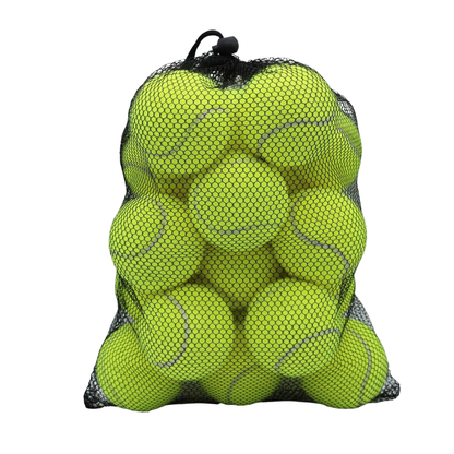 20-Pack Training Tennis Balls with Felt Cover and Reusable Mesh Bag