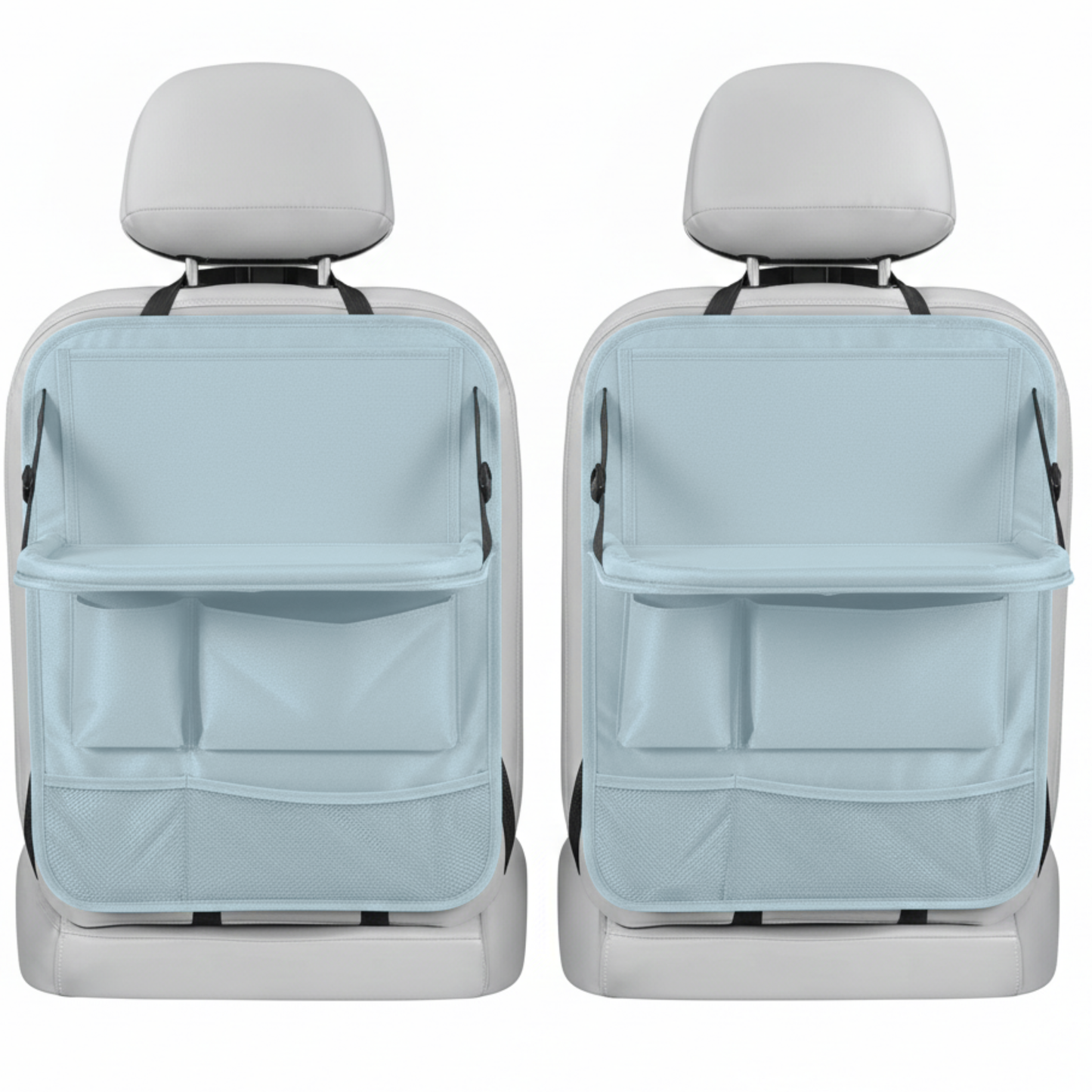 Car Backseat Organizer with Tablet Holder and Storage Pockets