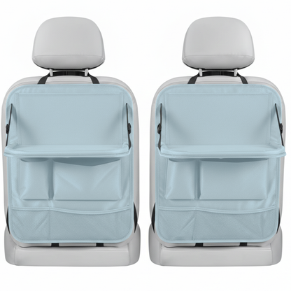 Car Backseat Organizer with Tablet Holder and Storage Pockets