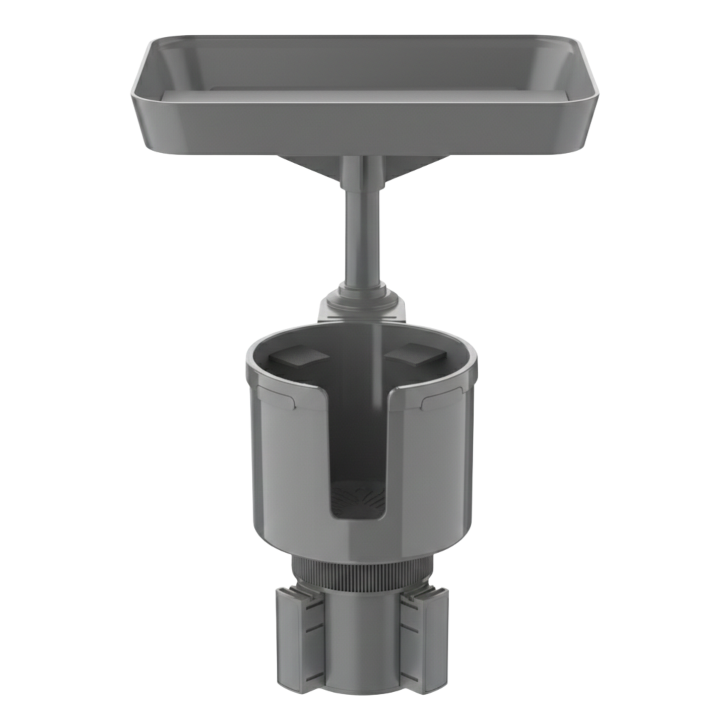 Car Cup Holder Tray with 360° Rotation and Adjustable Expander Base