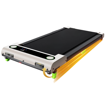 Compact Walking Pad Treadmill with Manual Incline and LED Display