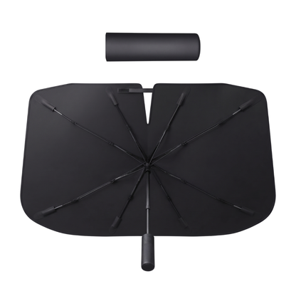 Foldable Car Windshield Sunshade Umbrella with Vinyl Reflective Layer