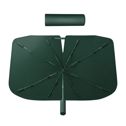 Foldable Car Windshield Sunshade Umbrella with Vinyl Reflective Layer