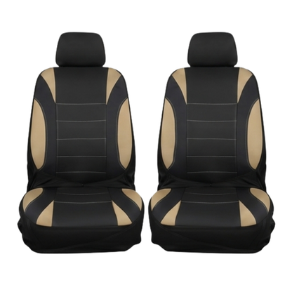 Front Car Seat Covers Neoprene EVA Airbag Compatible Universal