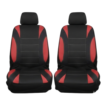 Front Car Seat Covers Neoprene EVA Airbag Compatible Universal
