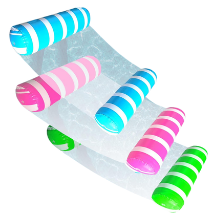 Inflatable 4-in-1 Pool Float Hammock Lounge Chair Set