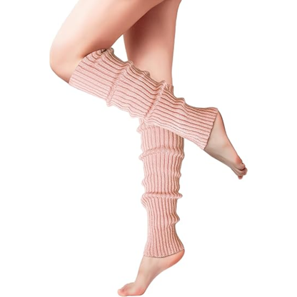 Knitted Leg Warmers for Women 80s Party Dance Yoga Fashion Accessory