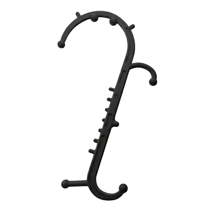 Manual Massage Dual Hook Stick with Multi-Node Pressure Points