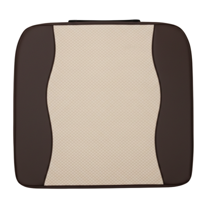 Memory Foam Car Seat Cushion with Anti-Slip Base, 18 x 17 in