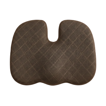 Memory Foam Car Seat Cushion with Anti-Slip Base and Washable Cover