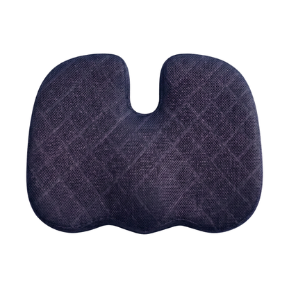 Memory Foam Car Seat Cushion with Anti-Slip Base and Washable Cover