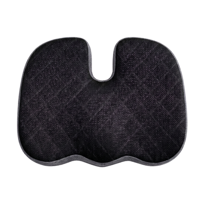 Memory Foam Car Seat Cushion with Anti-Slip Base and Washable Cover