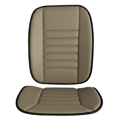 Memory Foam Seat Cushion with Back Support Pillow for Car Rides