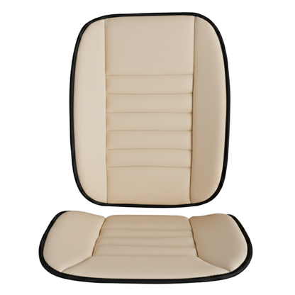 Memory Foam Seat Cushion with Back Support Pillow for Car Rides