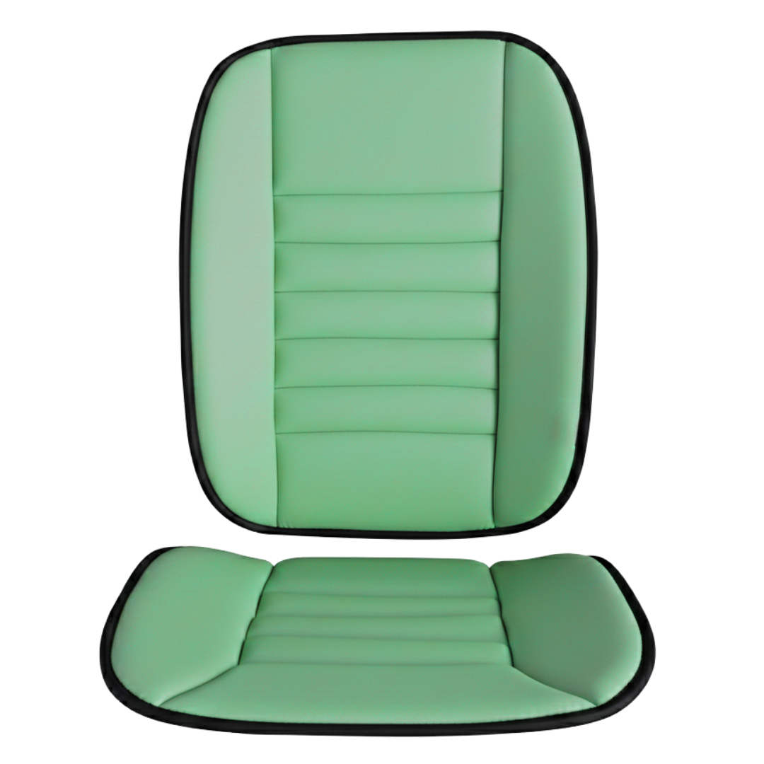 Memory Foam Seat Cushion with Back Support Pillow for Car Rides