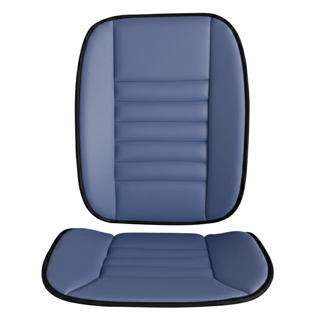 Memory Foam Seat Cushion with Back Support Pillow for Car Rides