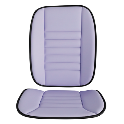 Memory Foam Seat Cushion with Back Support Pillow for Car Rides