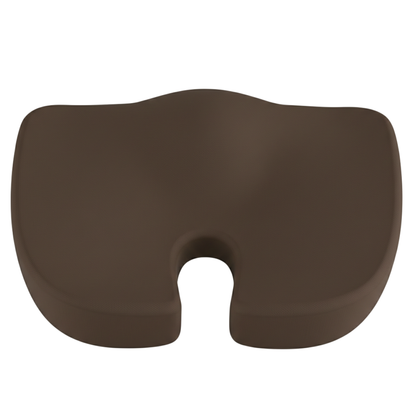 Memory Foam Vehicle Seat Cushion With Rear U Shape Cutout Base Insert