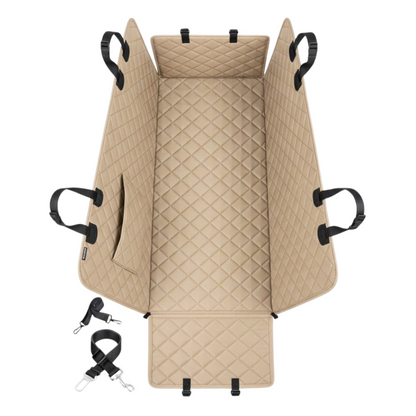 Pet Car Seat Cover Cargo Area and Rear Seat Full Coverage Protector