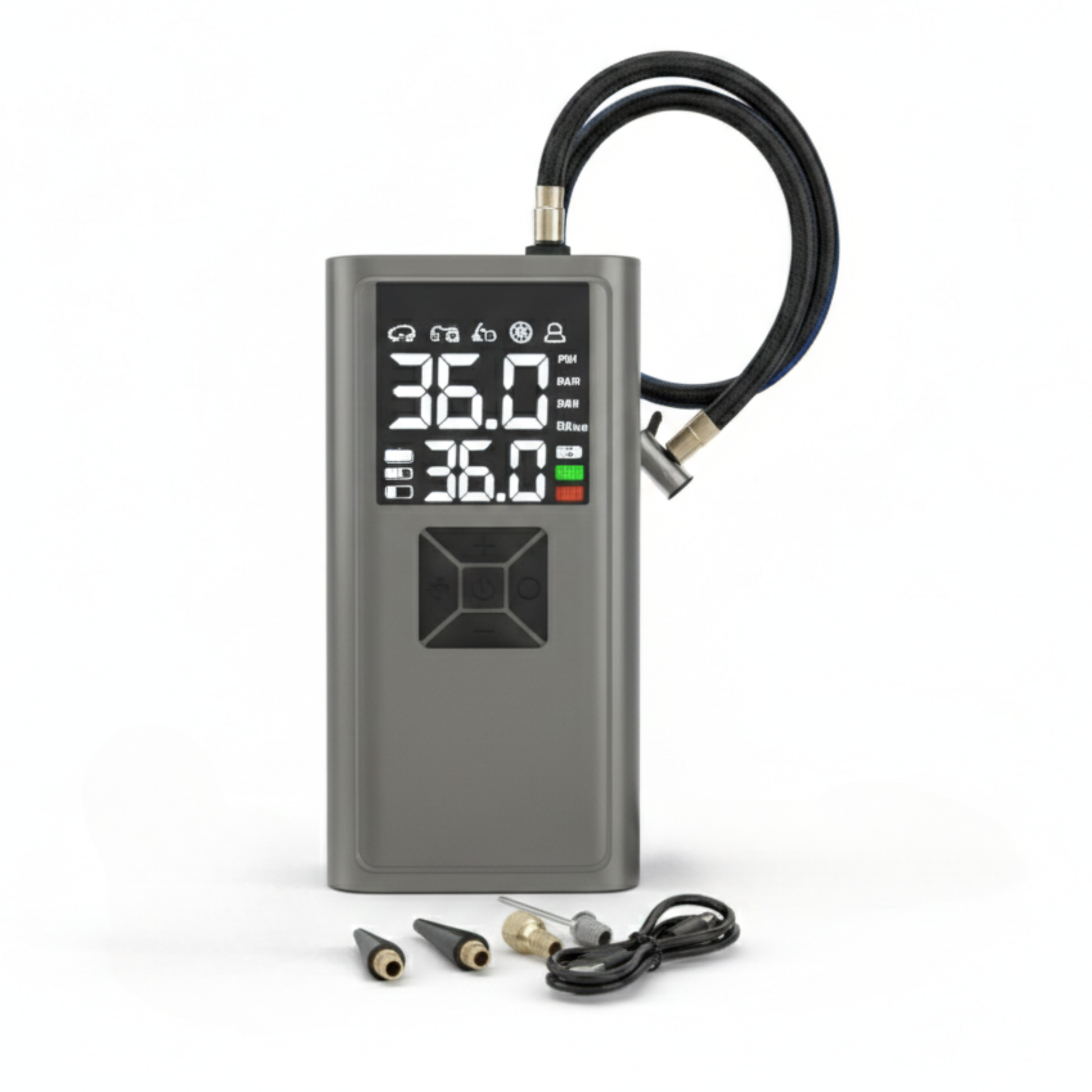 Portable Cordless Tire Inflator Air Compressor 150 PSI Unit