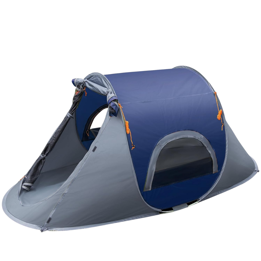 Single Person Automatic Pop-Up Camping Tent with Portable Carry Case