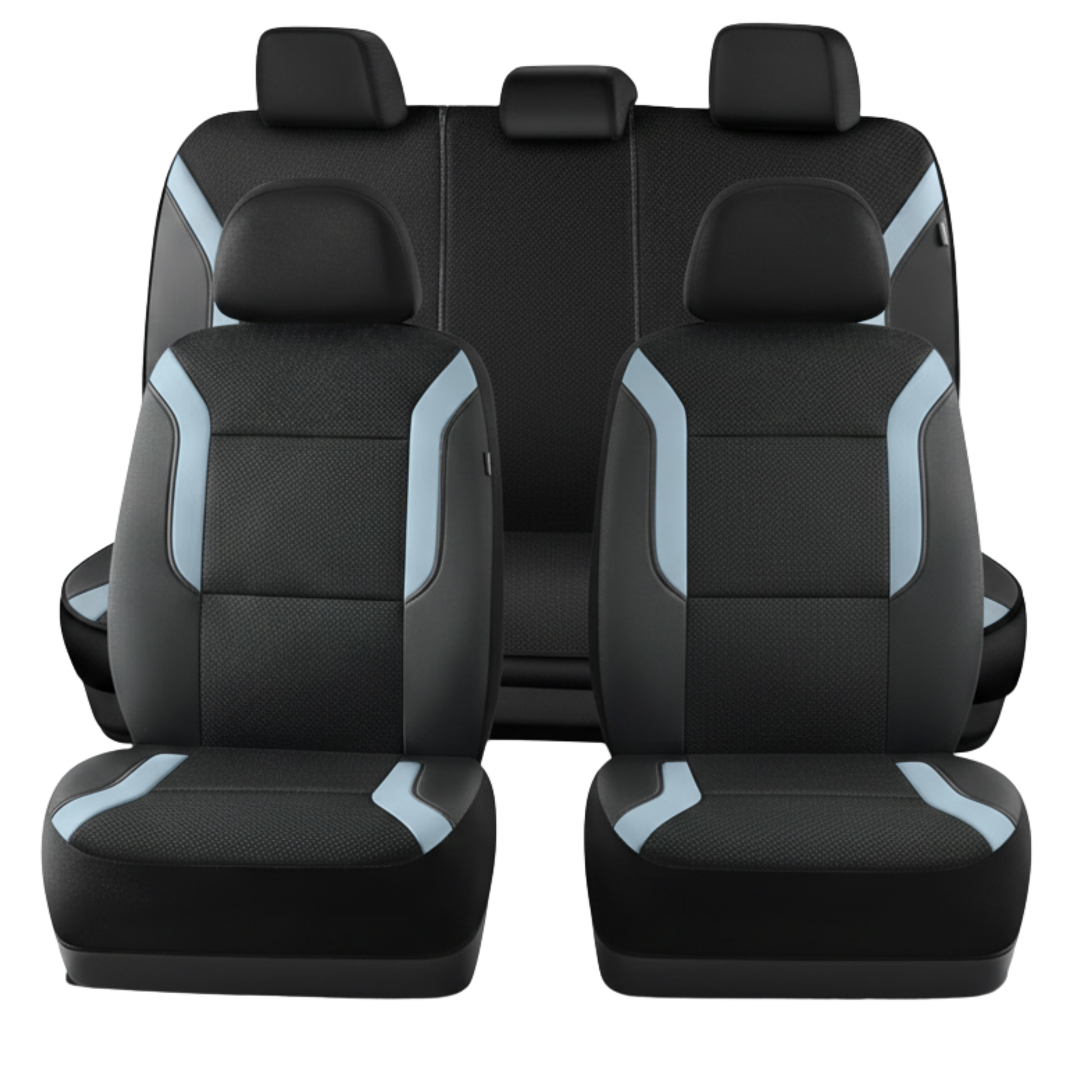 Slip-On Mesh Car Seat Covers, Airbag Compatible, Universal Fit