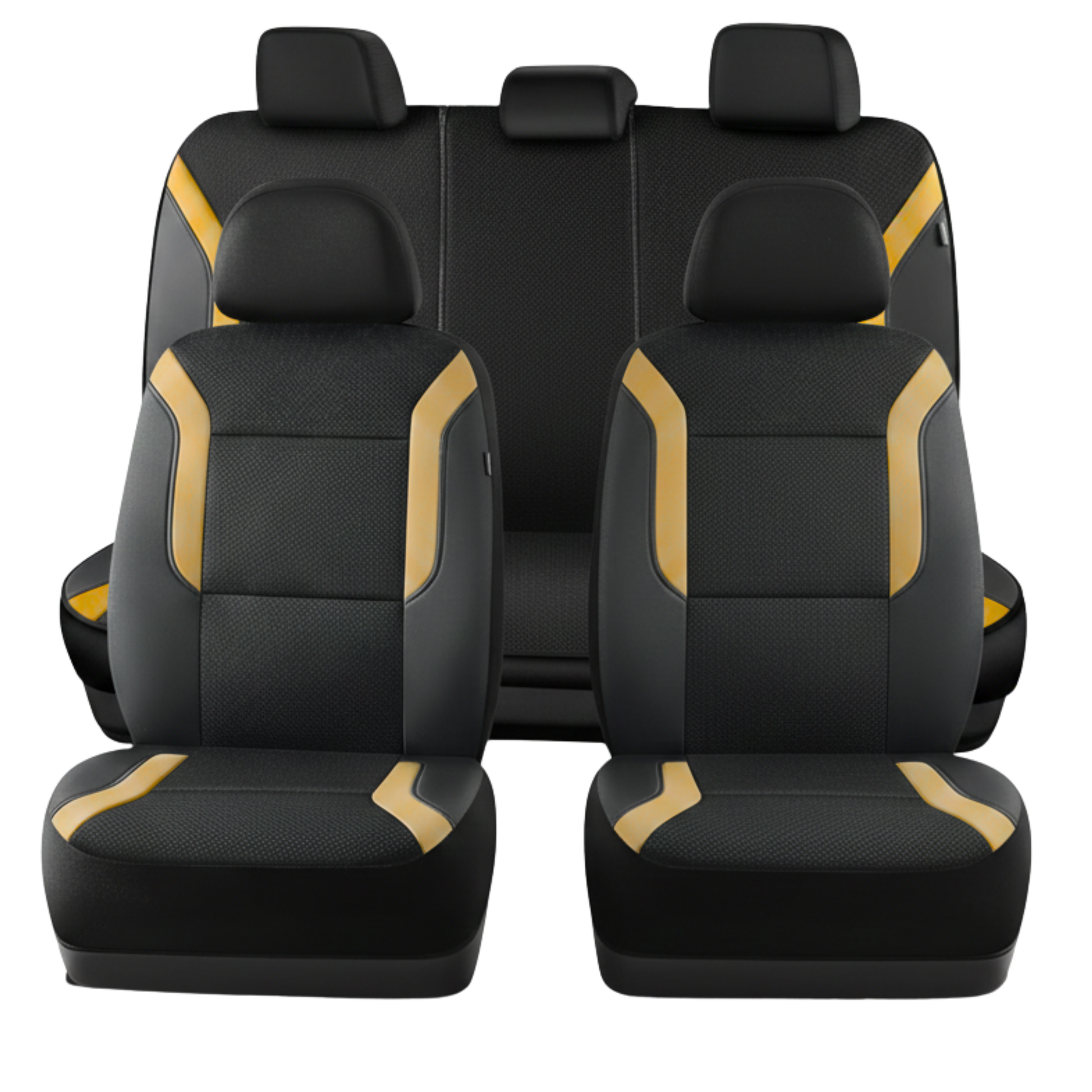 Slip-On Mesh Car Seat Covers, Airbag Compatible, Universal Fit