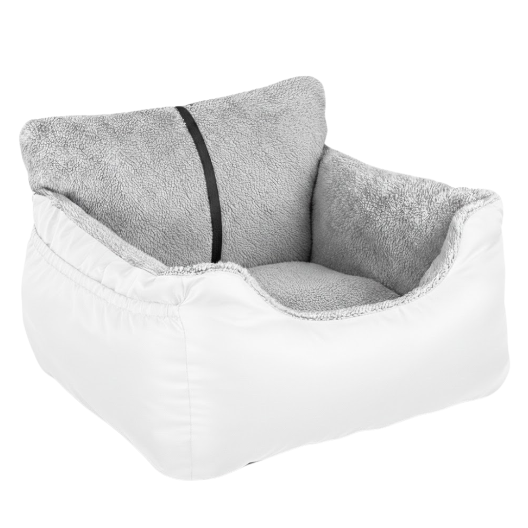 Small Pet Car Seat Booster for Front and Rear Vehicle Seats 25 lb