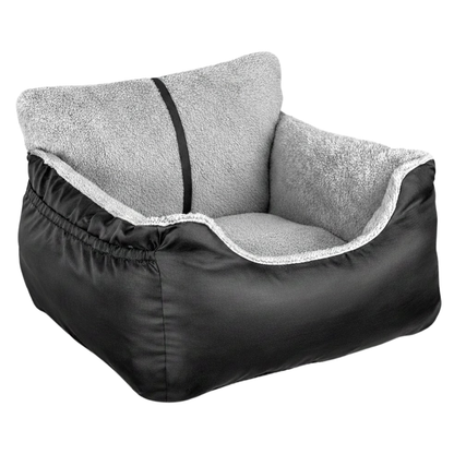 Small Pet Car Seat Booster for Front and Rear Vehicle Seats 25 lb