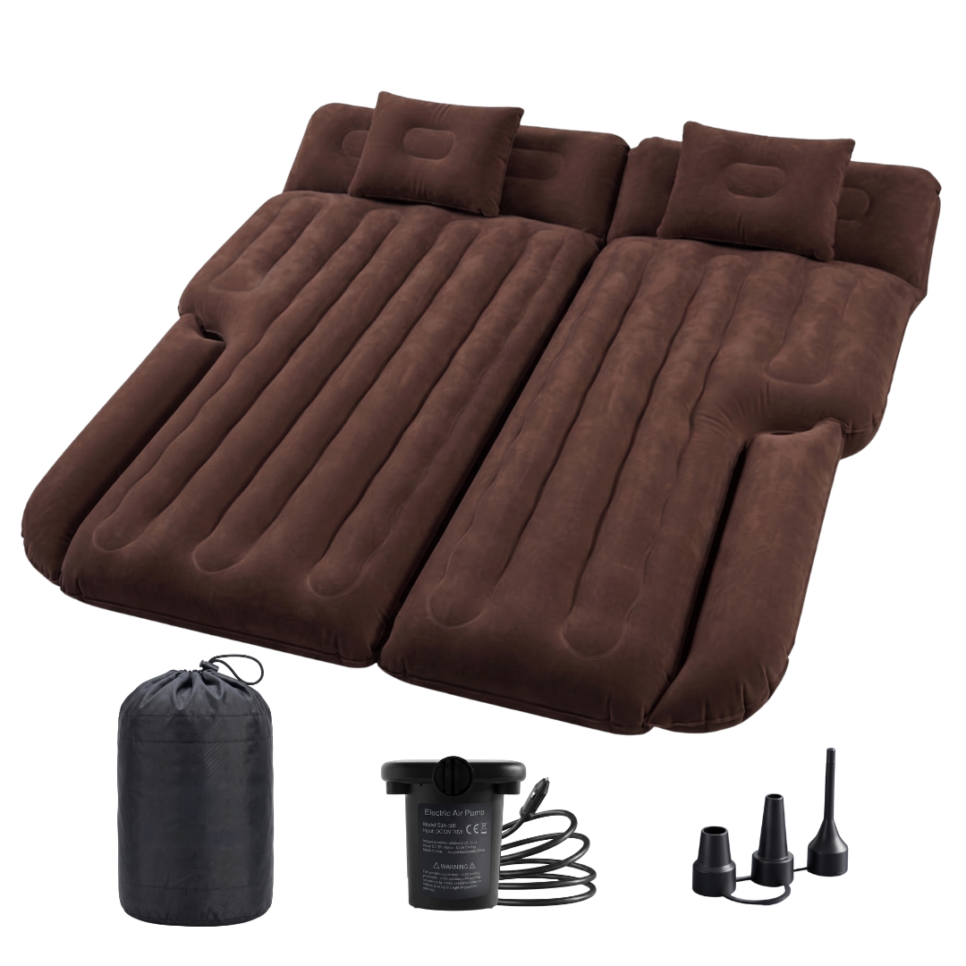 SUV Inflatable Car Bed Mattress with 12V Air Pump, 600 lb Load Rating