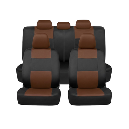 Universal Car Seat Cover Set for Front and Rear Split Bench Seats