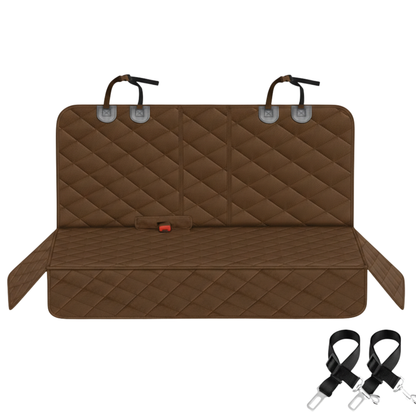 Universal Rear Bench Seat Cover for Dogs, 600D Polyester, 53x47in