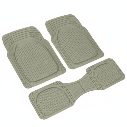 Universal Trim-to-Fit Deep Dish Rubber Floor Mats for Vehicles