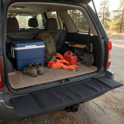 Universal Trim-to-Fit Rubber Trunk Cargo Mat Liner 56 x 43.6 in