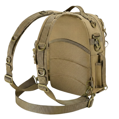 Water-Resistant Fishing Backpack with Rod Holder & Gear Storage