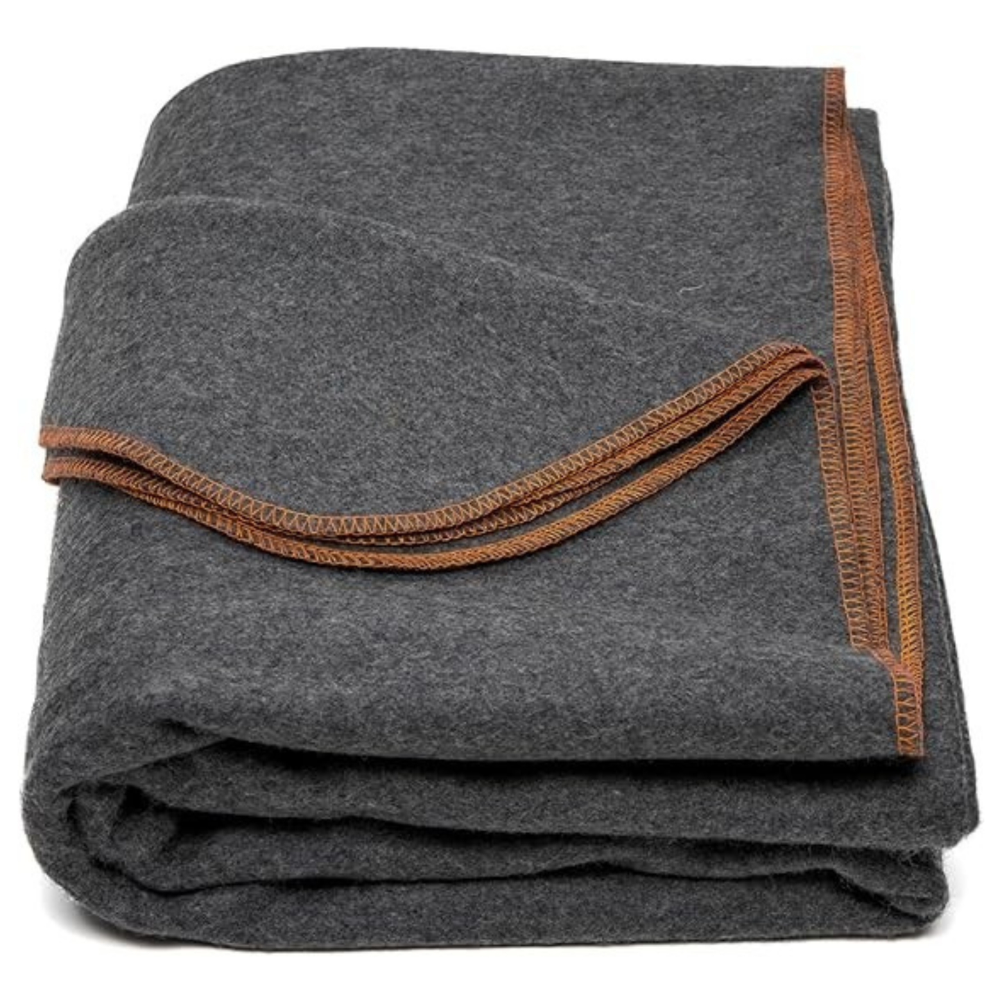 Wool Blend Blanket 64x88 inch for Camping, Travel, and Gear Kits
